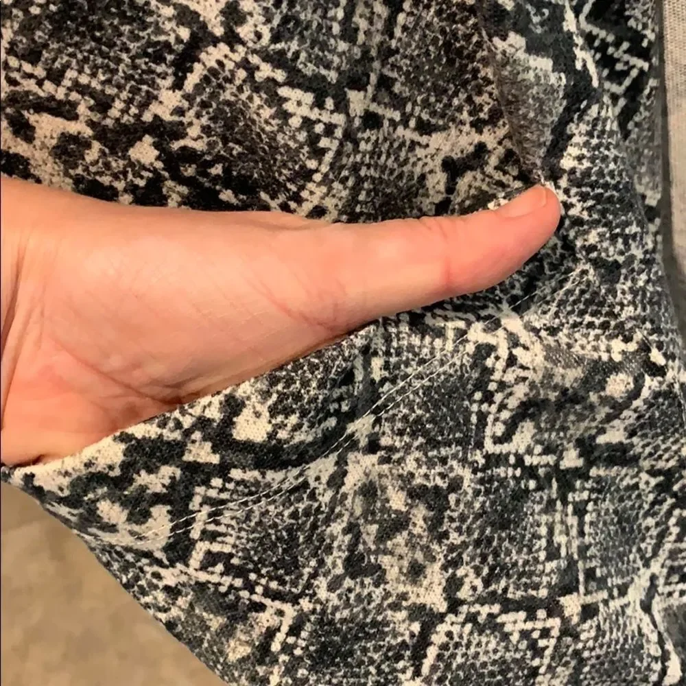 NWT Mauby Open front cardigan python charco… - Picture 6 of 11